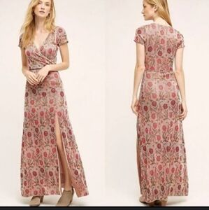 Cecilia Prado metallic knit maxi dress